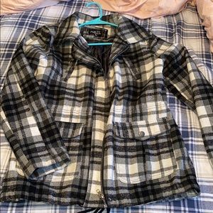 Rue 21 flannel coat